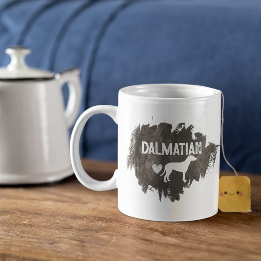 Mug Amoureux des chiens Fête des pères Dalmatien papa 