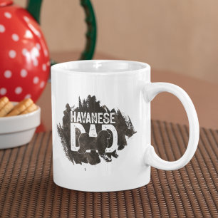 Mug Amoureux des chiens Fête des pères Havanais person
