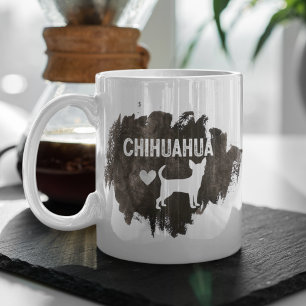 Mug Amoureux des chiens Fête des pères personnalisé Ch