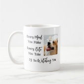 Mug Amoureux des chiens Funny Chien Dit 2 Photos (Gauche)