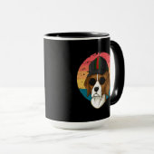 Mug Amoureux des chiens Hound (Devant droit)