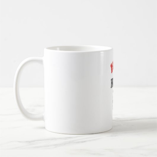 Mug Amoureux des chiens Husky (Gauche)