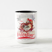 Mug Amoureux des chiens| La Saint Valentin, magnifique (Centre)