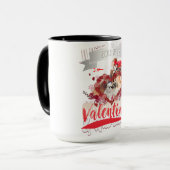 Mug Amoureux des chiens| La Saint Valentin, magnifique (Devant gauche)