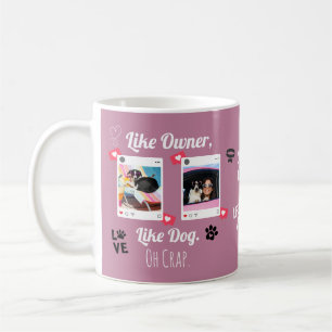 Mug Amoureux des chiens personnalisé Cadeau phot