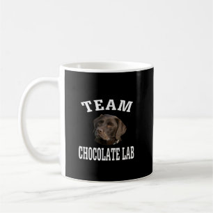 Mug Amoureux des chiens Team Chocolat Labrador Retri