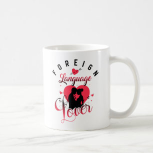 Mug Amoureux des langues étrangères