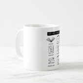 Mug Amoureux des livres (Devant gauche)