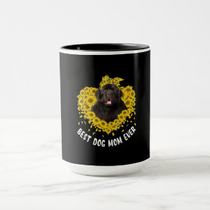 Mug Amoureux des mères de Terre-Neuve   cadeau de chie