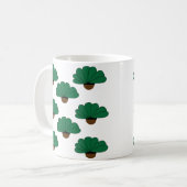 Mug Amoureux des Plantes Plantes en Pot Vert (Devant gauche)