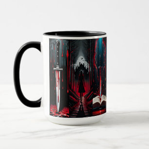 Mug Amoureux des Thrillers Livres et Poignards