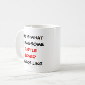 Mug amoureux des tortues (Devant gauche)