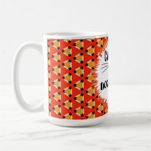 Amoureux drôle de chat orange rouge noir