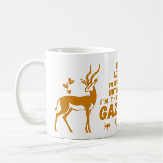 Mug Amoureux drôle de gazelle, je pourrais ressembler
