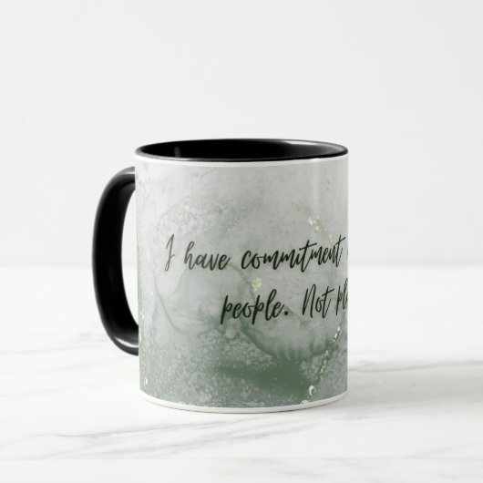 Mug Amoureux Drôle des Plantes (Devant gauche)