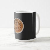 Mug amoureux du café (Devant droit)