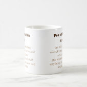 Mug Amoureux du café (Centre)