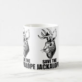 Mug Amoureux du camping Jackalope (Centre)