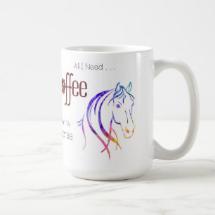Mug Amoureux du Cheval à l'aquarelle