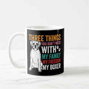 Mug Amoureux du chien de la famille Boxer Freedom