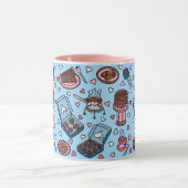 Mug Amoureux du chocolat mignon (Centre)