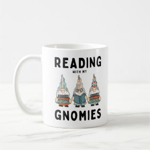 Mug Amoureux Du Livre Drôle Lire Avec Mes Gnomies
