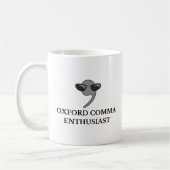 Mug Amoureux du Oxford Comma | Funny Enseignant anglai (Gauche)