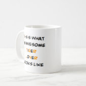 Mug amoureux du tigre, génial (Devant gauche)