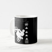 Mug amoureux du vélo (Devant gauche)