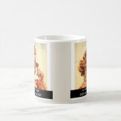 Mug Amoureux du vin Funny Retro les années 50 Dire (Centre)