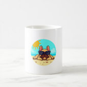 Mug Amoureux français de Bulldog (Centre)