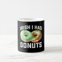 Amoureux irlandais de beignets drôle de jour de la