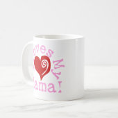 Mug Amours I ma maman (Devant gauche)