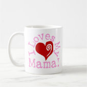 Mug Amours I ma maman (Gauche)