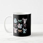 Mug & Angel Coquette Style Bows Valentine's Day (Gauche)