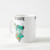 Mug Amphibian Lurche Cute Green Frog (Devant gauche)