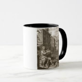 Mug Amphion construit les murs de Thebes par la (Devant droit)