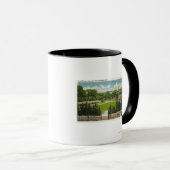 Mug Amphithéâtre du parc Thornden Vue (Devant droit)