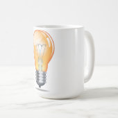 Mug Ampoule à incandescence (Devant droit)