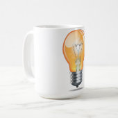 Mug Ampoule à incandescence (Devant gauche)