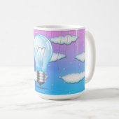 Mug Ampoule à incandescence (Devant droit)