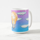 Mug Ampoule à incandescence (Devant droit)