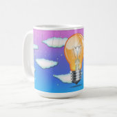 Mug Ampoule à incandescence (Devant gauche)