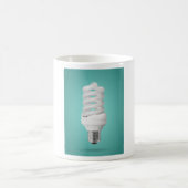 Mug Ampoule Fluorescente Compacte à Spirale Moderne (Centre)