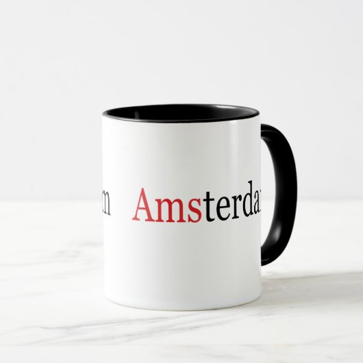 Mug Amsterdam (Devant droit)