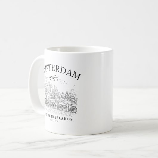 Mug Amsterdam Beautiful Landscape (Devant gauche)