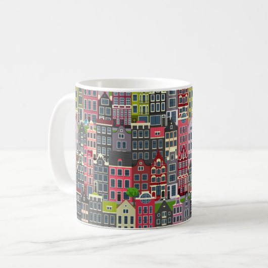 Mug Amsterdam, couleurs changées (Devant gauche)