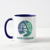 Mug Amsterdam Pays-Bas Europe (Gauche)