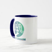 Mug Amsterdam Pays-Bas Europe (Devant gauche)