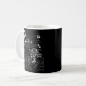 Mug Amun Ra Horus Solaire Soleil Dieu Alchimie Occulte (Devant gauche)